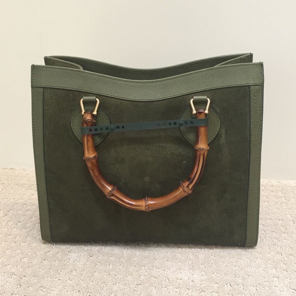 Gucci Suede Handbag